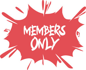 member only 