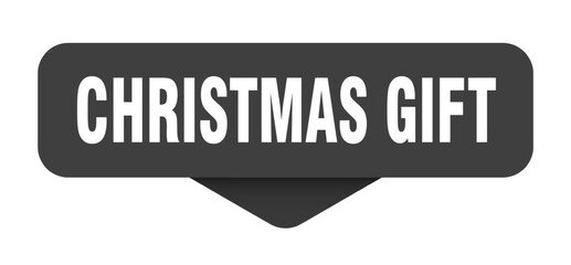 Fototapeta premium CHRISTMAS GIFT button, label, sign, banner