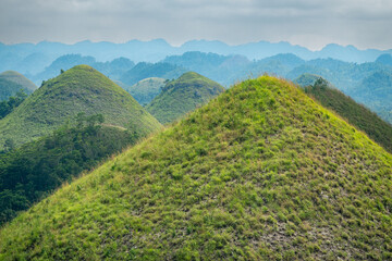 Chocolate Hills Bohol,Central Visayas, Philippines, Southeast Asia