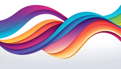 A colourful smokey waves wallpaper 