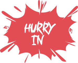 hurry in 