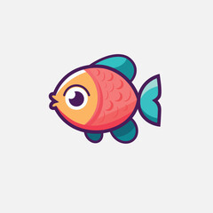 Cute Fish Illustration