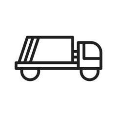 Dump icon vector image. Suitable for mobile apps, web apps and print media.