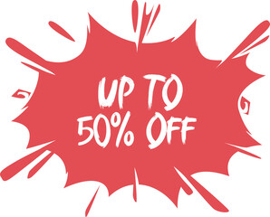 up to 50% off