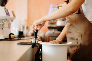 Explore professional Asian baristas brewing coffee, using notepads, digital tablets, and showcasing coffee