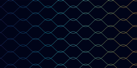 Fototapeta premium Mesh pattern close up. Rope net. Soccer, volleyball, tennis and tennis net patterns. Fisherman's hunting net rope texture