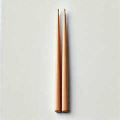 chopsticks on a white background