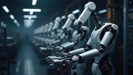 Fototapeta premium engine, car, motor, Robot