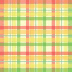 Textile background with a checkered red napkin, top view. Natural textile background. Fabric texture background. Texture of natural linen fabric