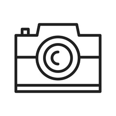 Camera icon vector image. Suitable for mobile apps, web apps and print media.