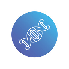 DNA Strand vector icon