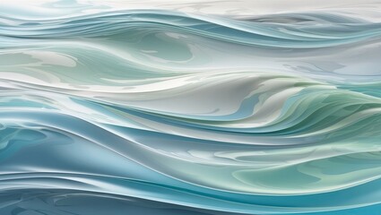 Mesmerizing abstract water background with blue and white flow