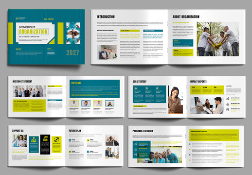 Nonprofit Organization Brochure Layout