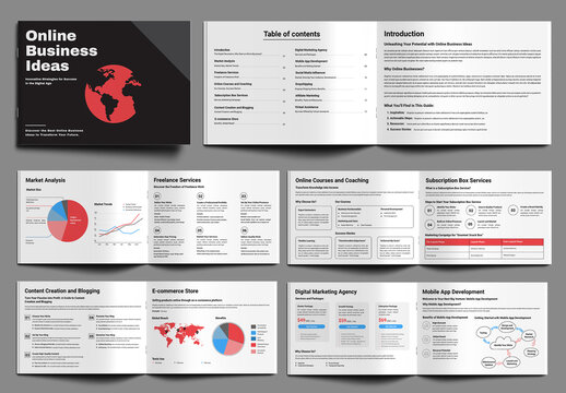 Online Business Ideas Template