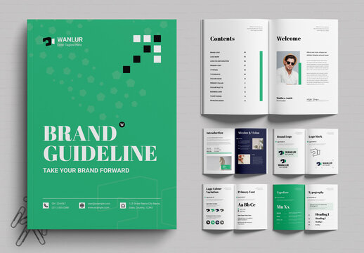 Professional Brand Guideline Template for Consistent Identity