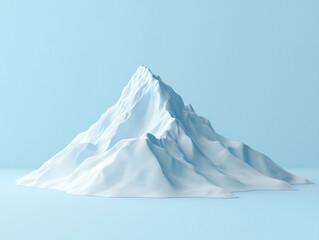 Minimalist Mountain Peak