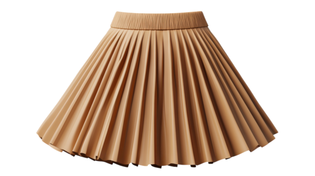 Elegant Midi Skirt with Pleated Design Perfect for Stylish Outfits and Occasions.