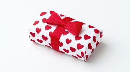 Romantic Gift Box, Red Hearts, Valentine's