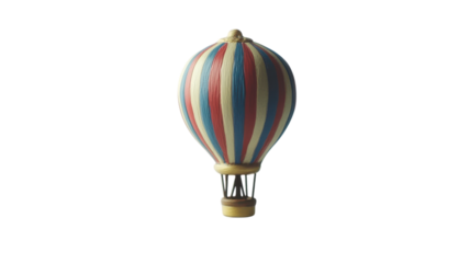 A Charming Miniature Hot Air Balloon Figurine Perfect for Home Decor, Collectibles, or Gifts for Balloon Enthusiasts and Wanderlust Lovers.