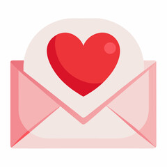 envelope with heart