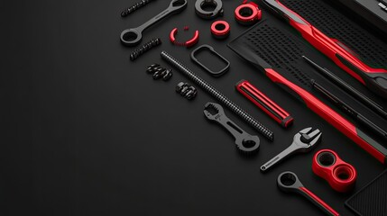 Fototapeta premium A Symphony of Steel: A Visual Exploration of Industrial Elegance and Precision