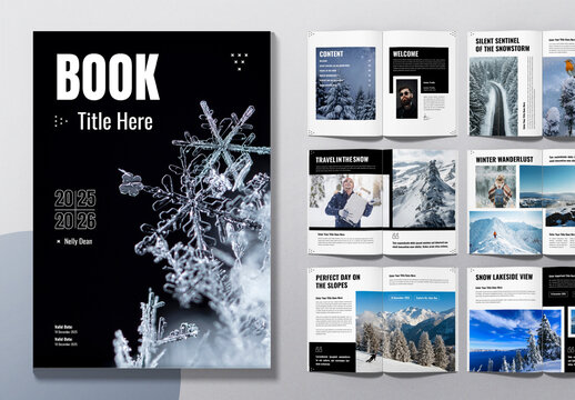 Book Template Layout