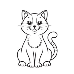 cat silhouette vector