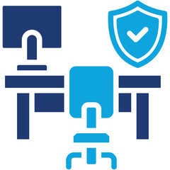 Obraz premium Workplace Safety icon