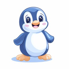 Fototapeta premium Chic Penguin Logo Design