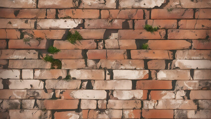 Fototapeta premium A close up of a brick wall