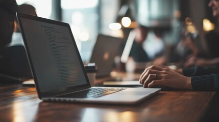 Tech-Driven Financial Advisory. Business Team Collaborating with Digital Tools and Reports