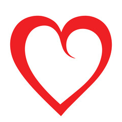 heart vector silhouette