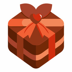 gift box with red ribbon