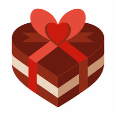 gift box with red ribbon