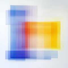 Obraz premium Artistic Display: Glossy Acrylic Photo Frame with Abstract Motifs