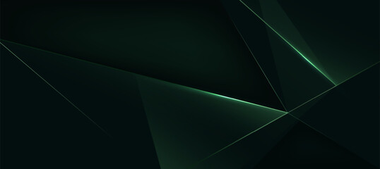 Green elegant, abstract polygon luxury background vector EPS 10