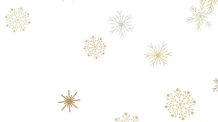 Snowflake Symphony: Magnificent 3D Illustration Showcasing Falling Holiday Snowflakes in Harmony