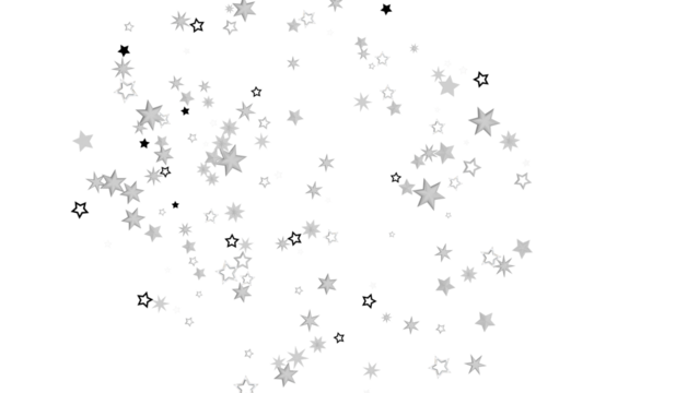 Abstract background with a pattern of white stars on a black background.