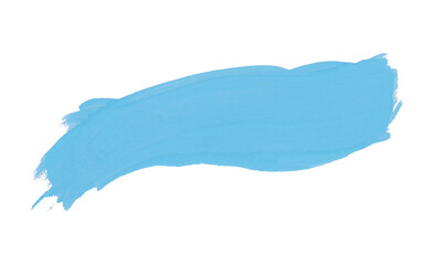 Horizontal light blue brush strokes set on a transparent background.