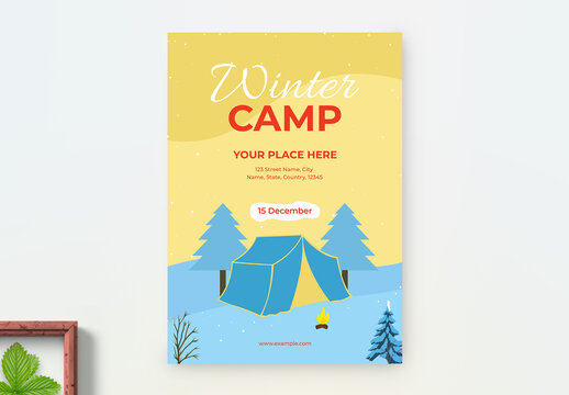 Winter Camp Flyer Layout