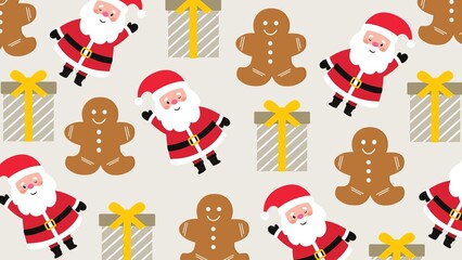 Pattern of chrishmas theme. Perfect for wallpaper, social media, web, ads, business, textile many more