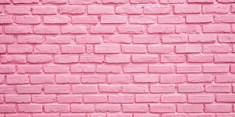 Obraz premium Pastel Pink Brick Wall Texture, Feminine Background, Modern Design, Soft Pink Brick Wall, Pink Brick Texture, Background Texture, Wall Texture