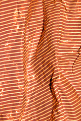 Sweet Wrapper Fine Stripes Lines on Plastic Paper Crumpled Warped Vertical or Horizontal Lined Background