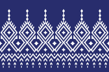 seamless knitted pattern,