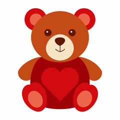 teddy bear with heart