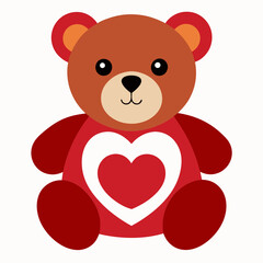 teddy bear with heart