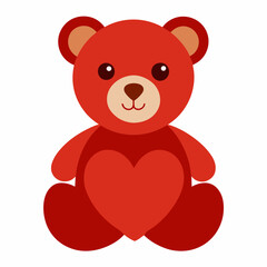 teddy bear with heart