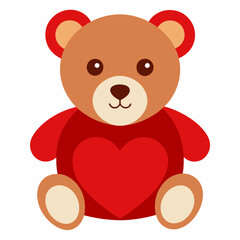 teddy bear with heart