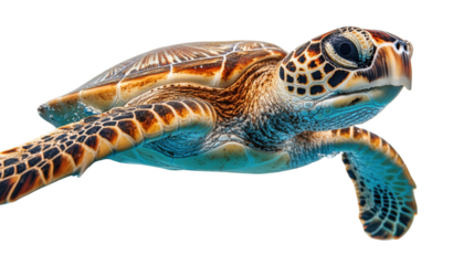 turtle isolated on white background