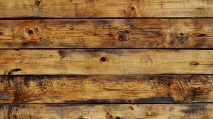 Naklejka premium Rustic Wooden Planks with Natural Grain Patterns and Textures